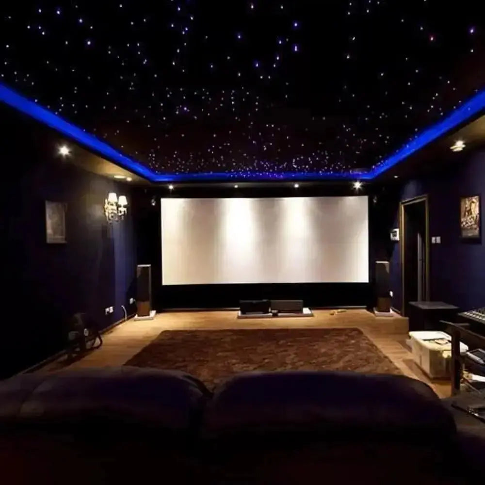 16W Remote Control Car Roof Fiber Optic Starry Light Kit - 300 Stars