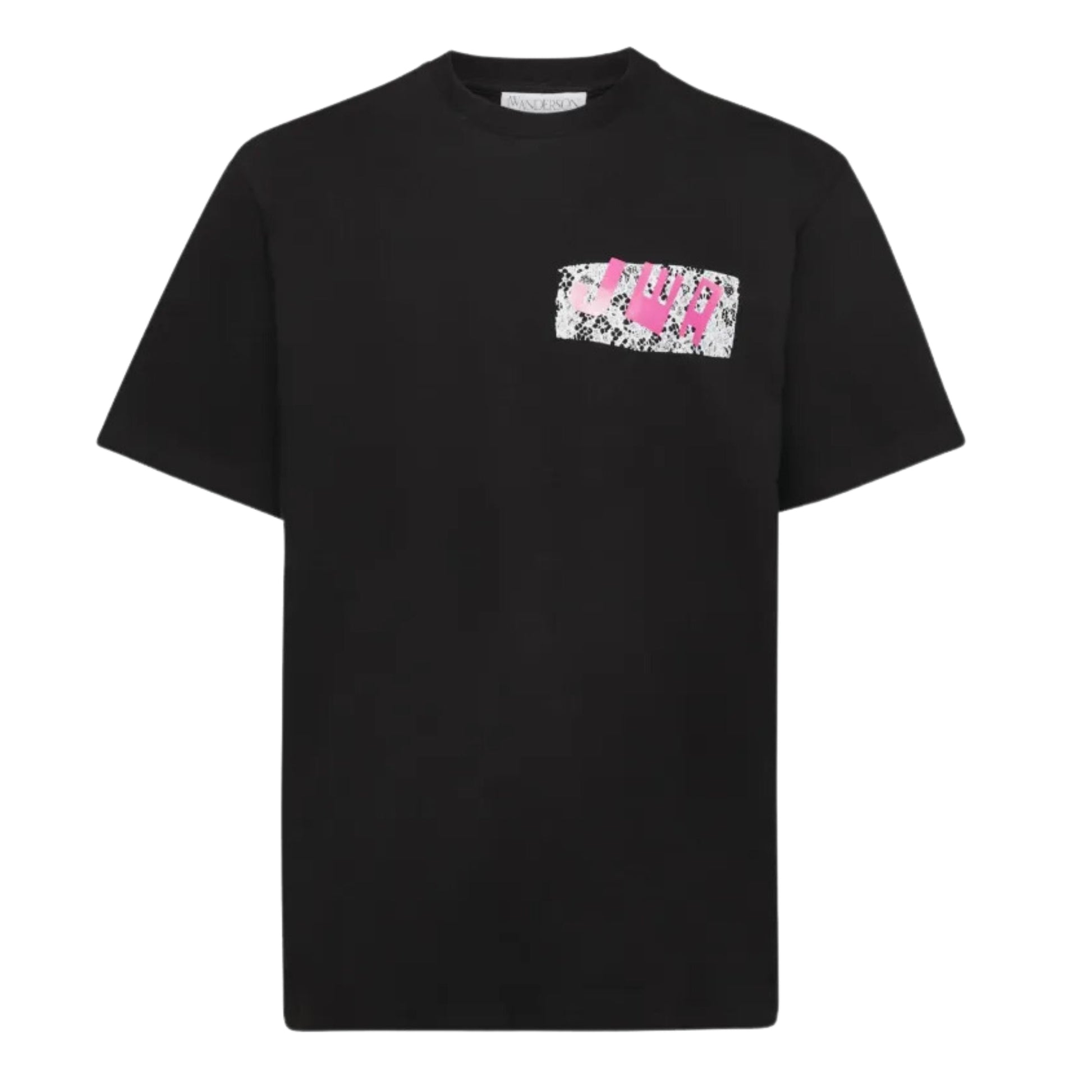 Jw Anderson T-Shirt Patch Logo Black