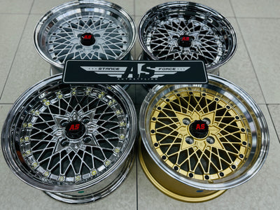15” AS-SR 4/100 SILVER WHEELS