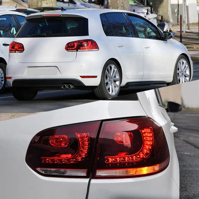 VW Golf 6 MK6 2008-2013 VLAND TAIL-LIGHTS With Sequential indicators