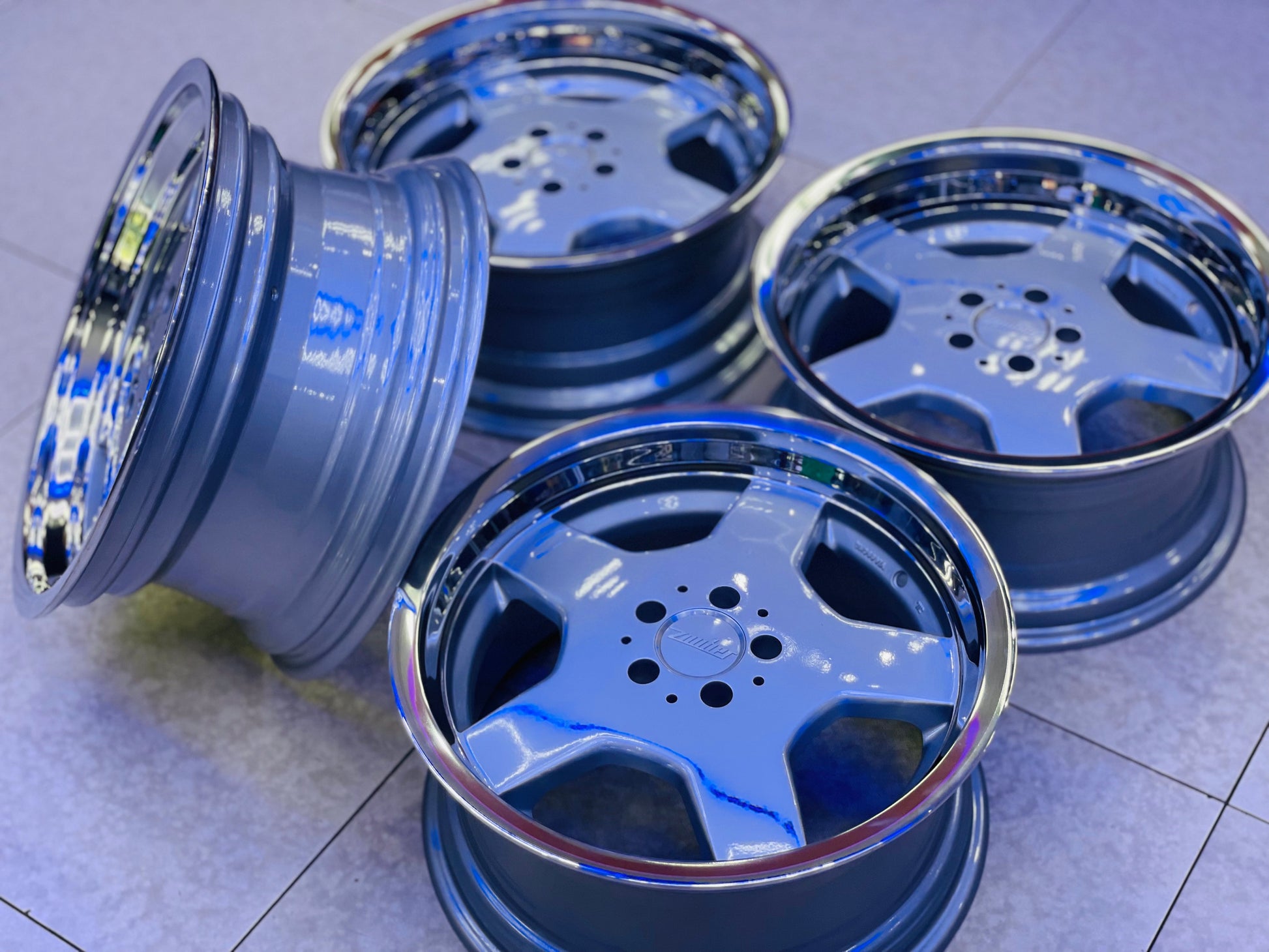 17” ORIGINAL  ZAUBER MONOBLOCK  WHEELS 5/100