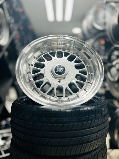 15” AS- 7487 BLAZE 4/100 4/108  SILVER