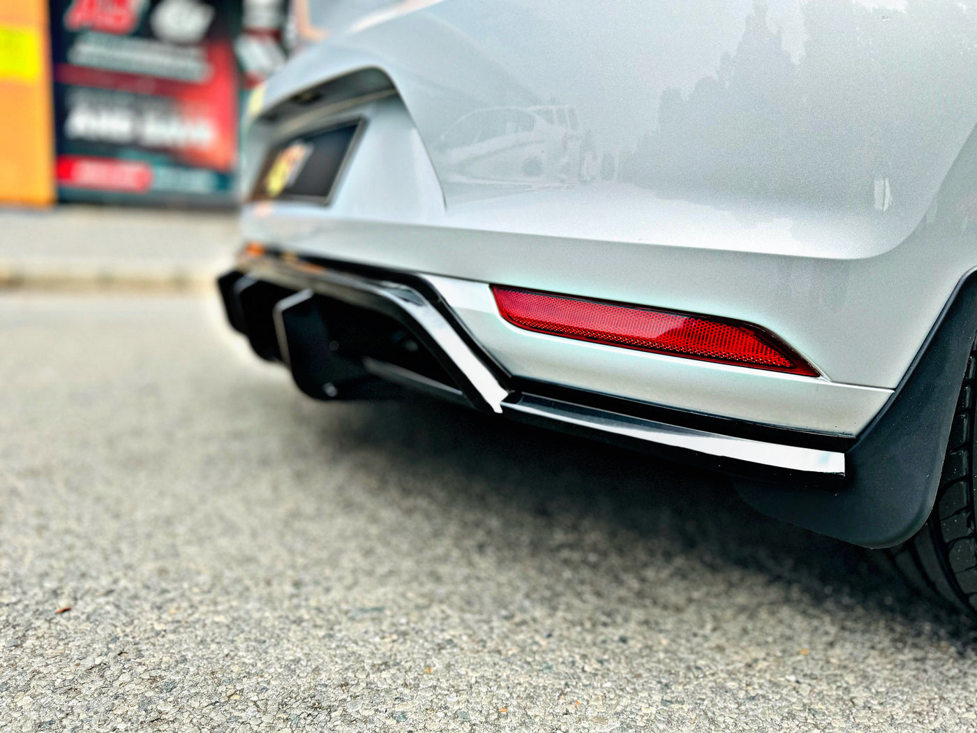 VW POLO 6 TSI TO GTI REAR DIFFUSER