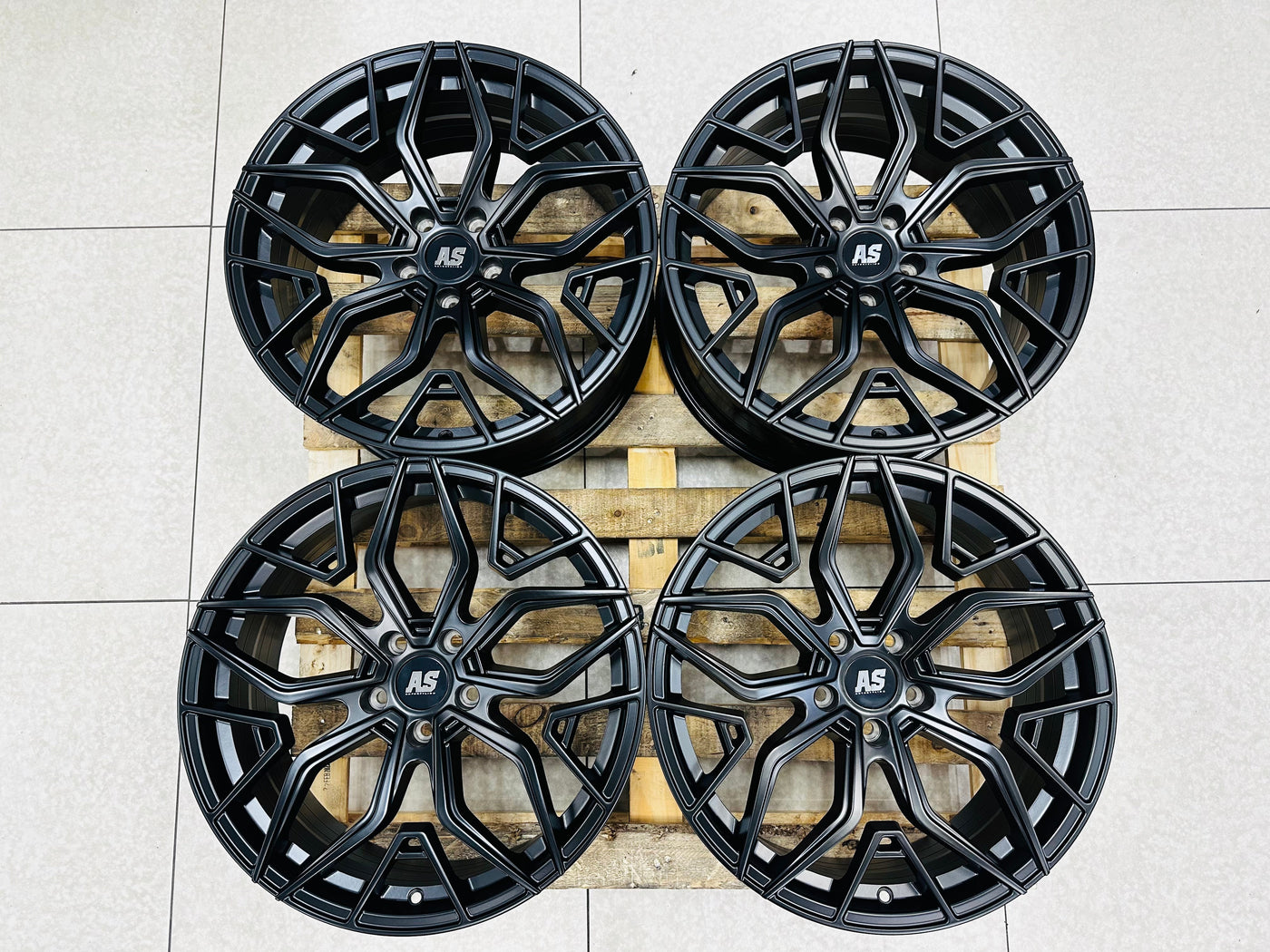 19” AS-KKR  5X112 & 5x120 SATIN  BLACK