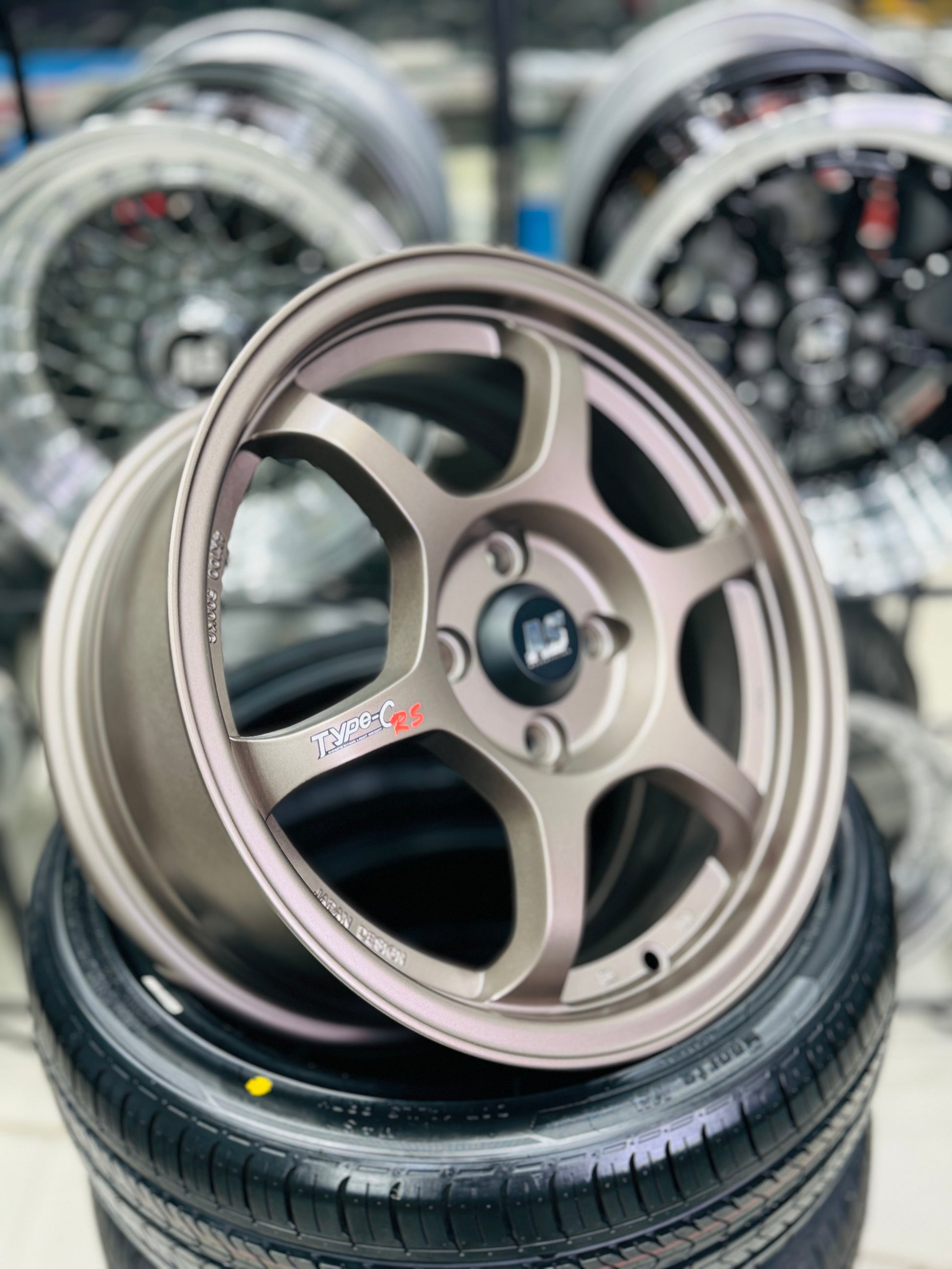 15” AS- SSR  6.5j 4/100 wheels