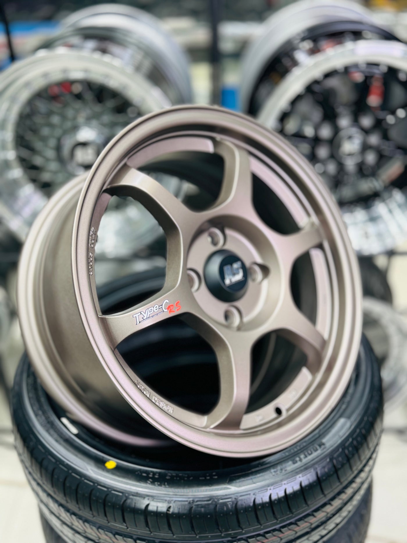 15” AS- SSR  6.5j 4/100 wheels