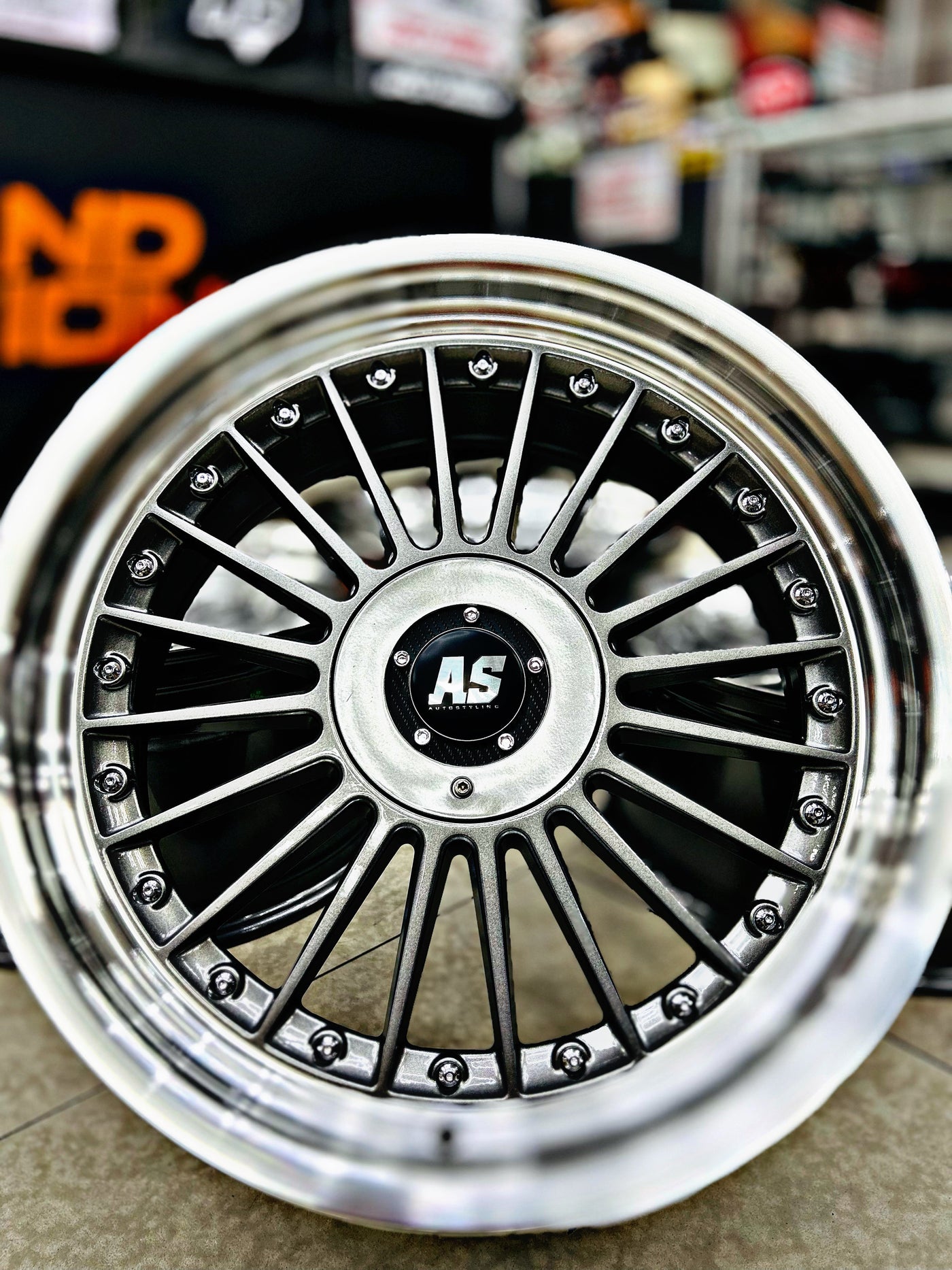 19”AS  ALPINA 5/112 & 5/120 multi pcd gunmetal