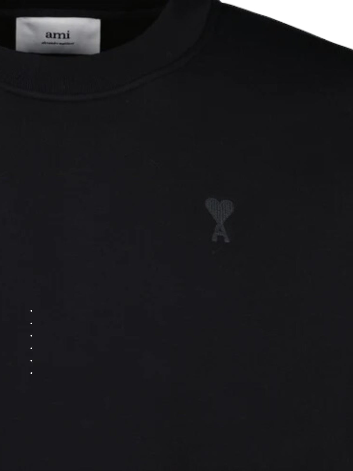 Ami Sweater Logo Black