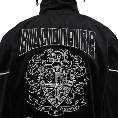 Billionaire Boys Club Jacket Track Logo Velour Black
