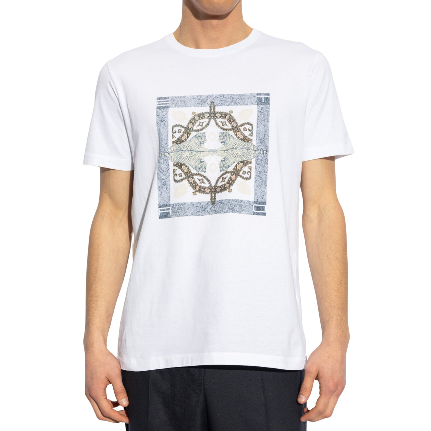 Etro T-Shirt Roma White