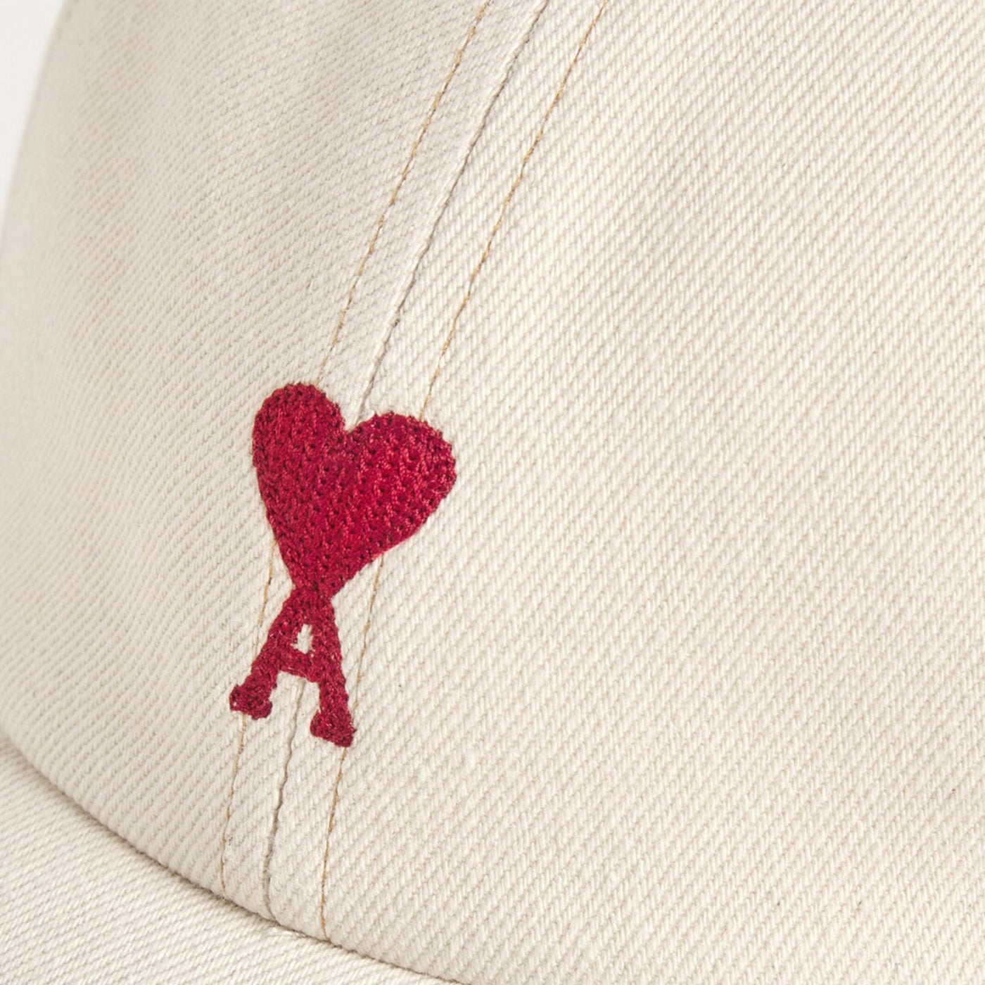 Ami Cap Embroidery Logo Light Taupe