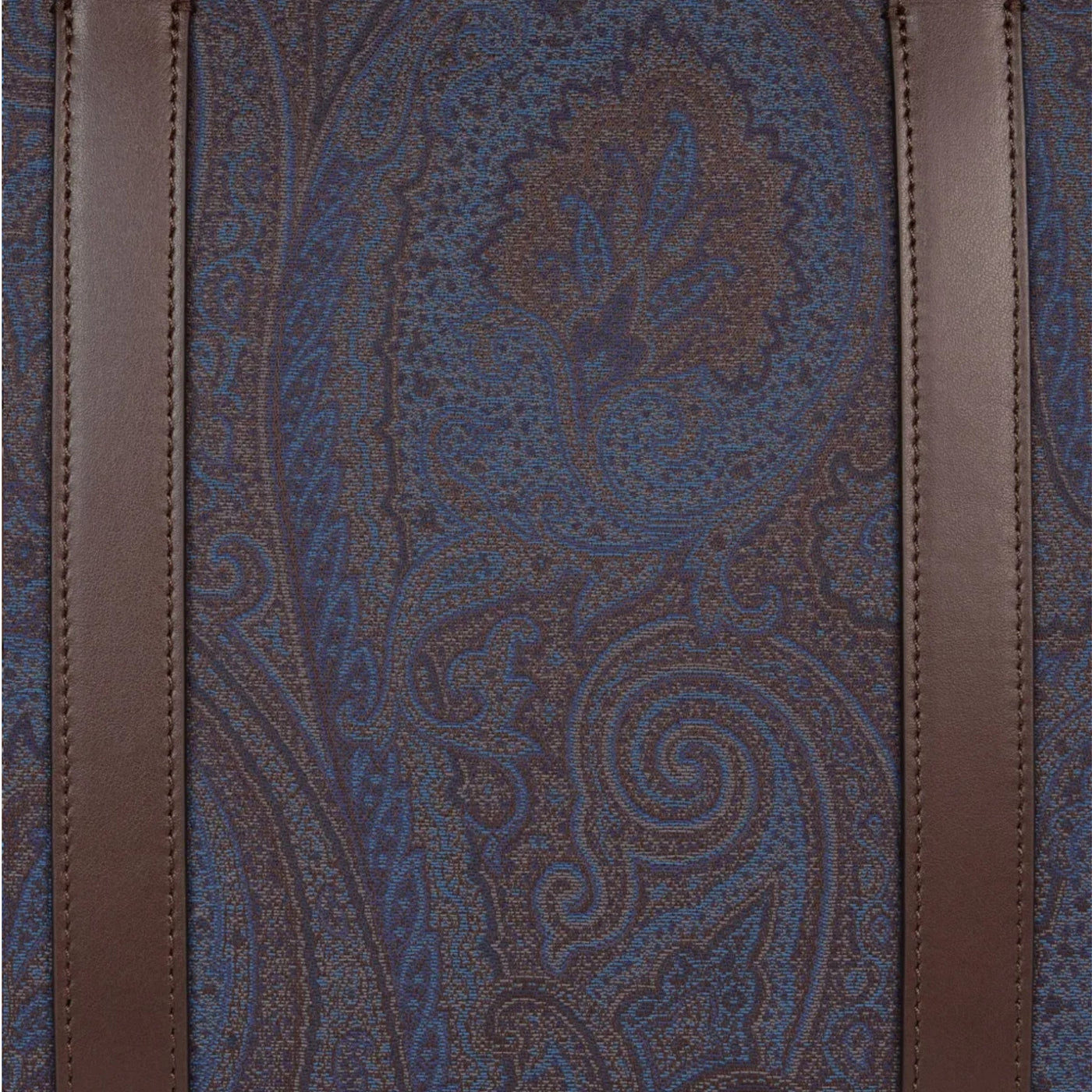 Etro Bag  Xl Arnica Jacquard Blue-Brown