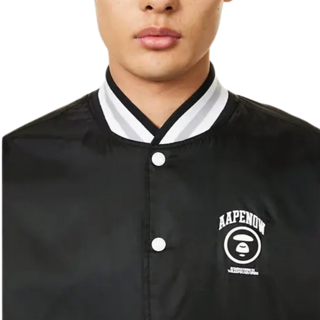 Aape Jacket Logo Black-White