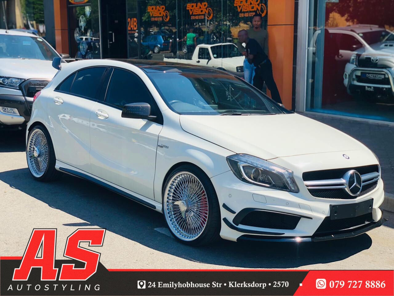 20” AS - 1000 SPOKE WIRE WHEEL FITS ALL CARS