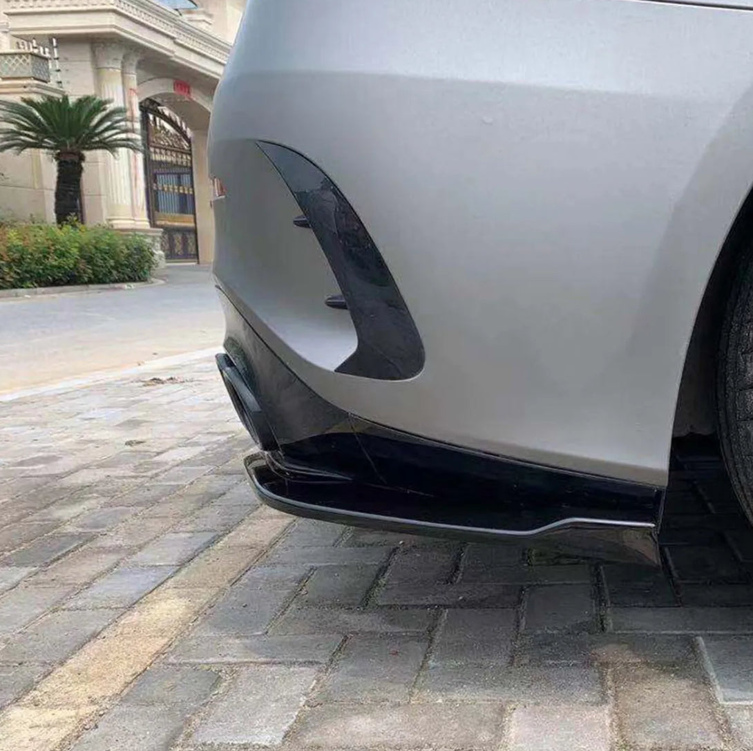 For Benz A-Class W177 A35 AMG Sedan  2019-22 Rear Bumper Splitters Winglet Apron