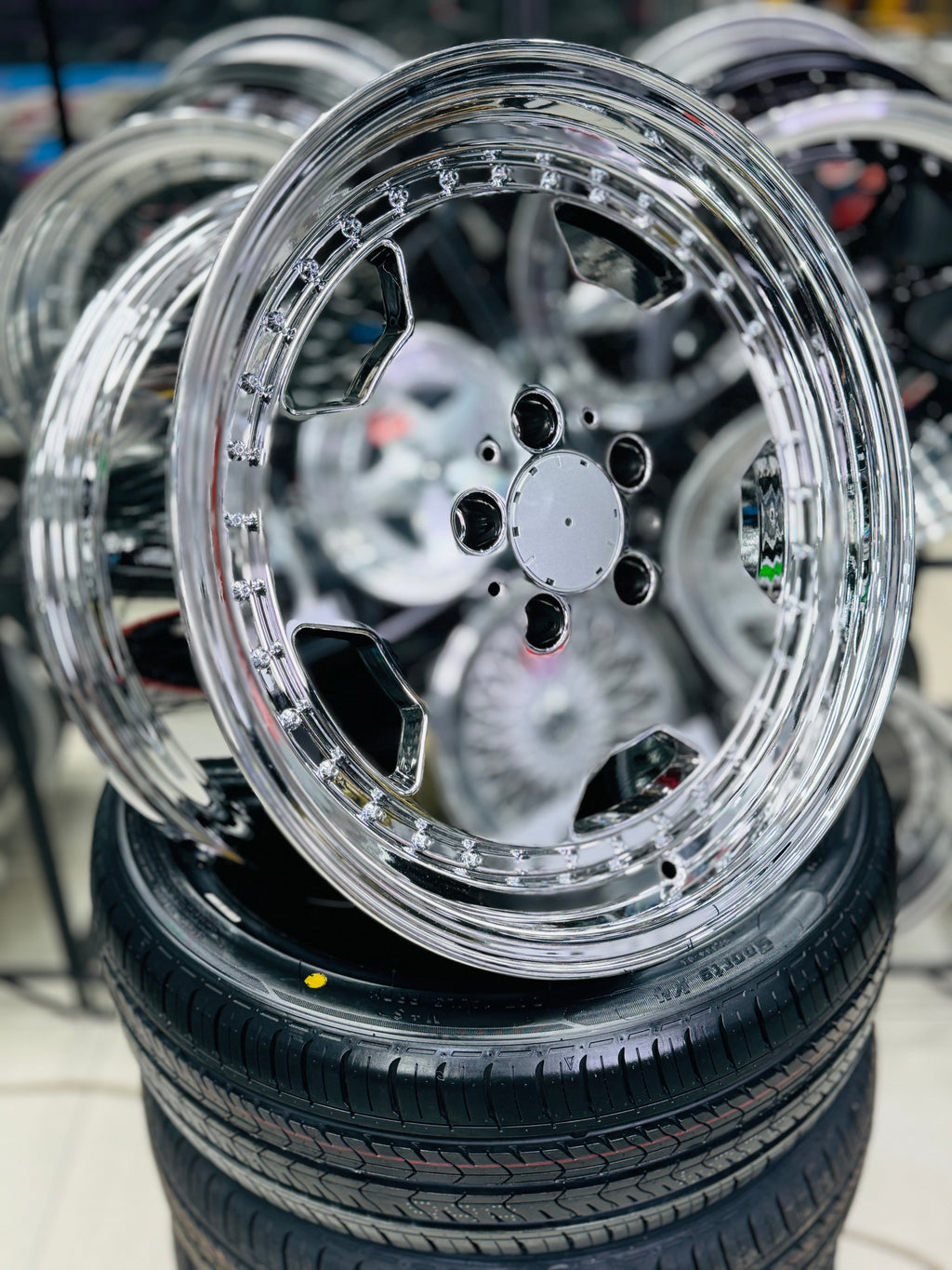 17” PERFORMA AMG CHROME 5x112 8j