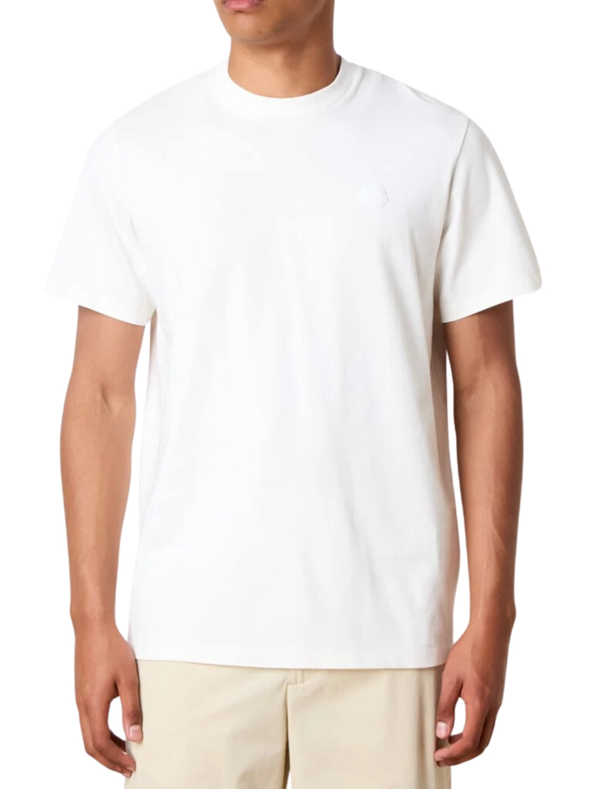 Moncler T-Shirt Logo White