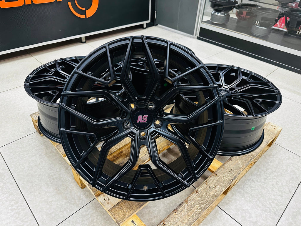 19” AS-KKR  5X112 & 5x120 SATIN  BLACK