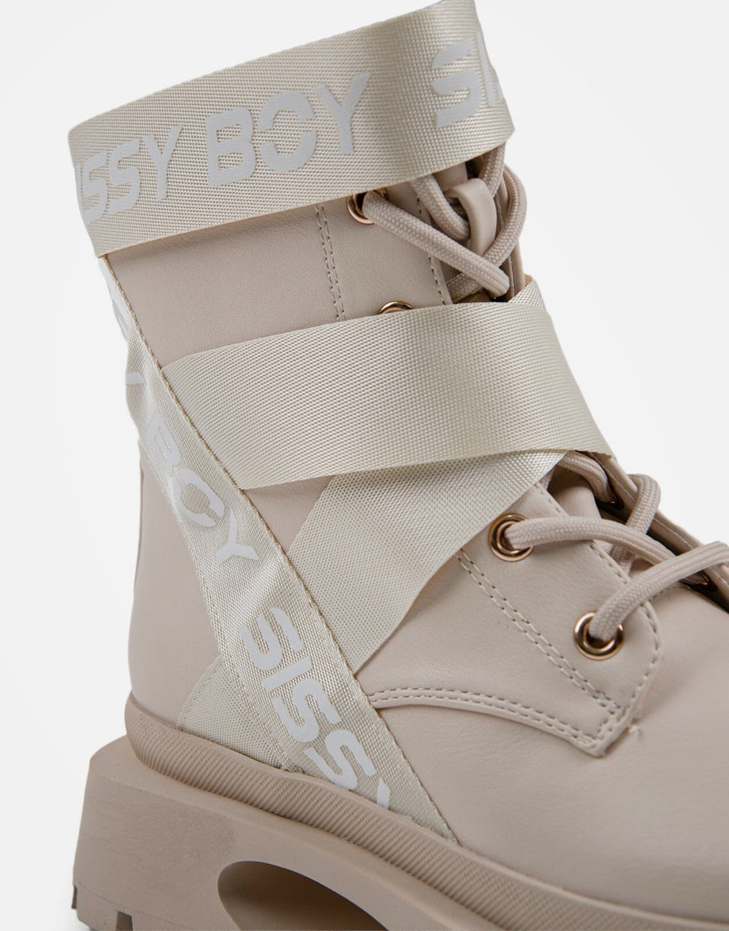 Sissy Boy Laceup Combat Boots