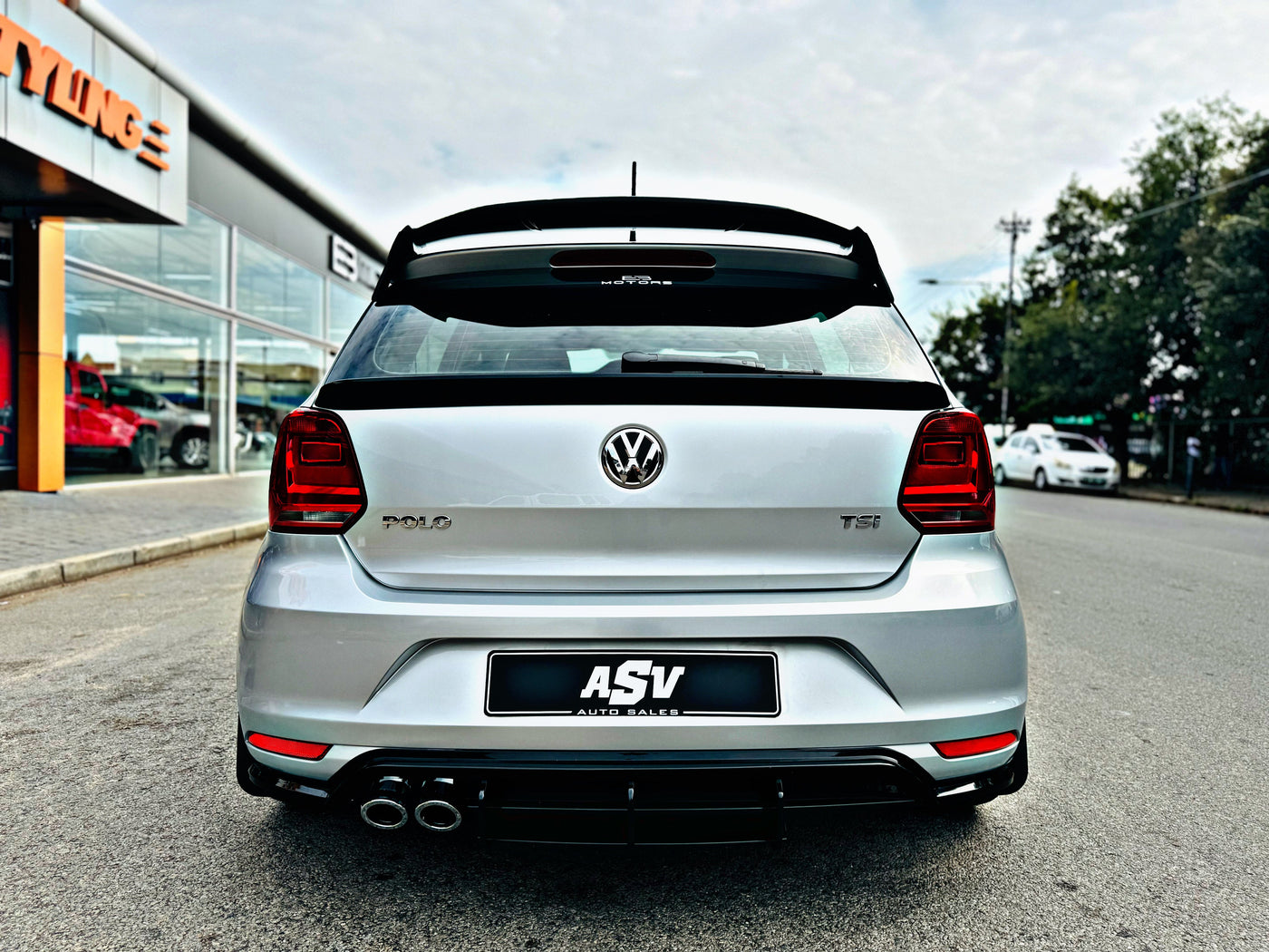 VW POLO 6 TSI TO GTI REAR DIFFUSER