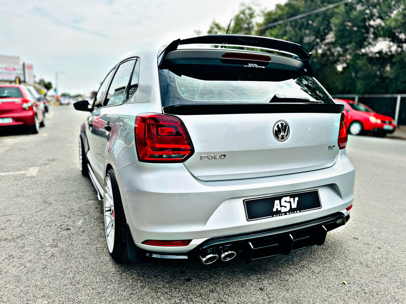 VW POLO 6 TSI TO GTI REAR DIFFUSER