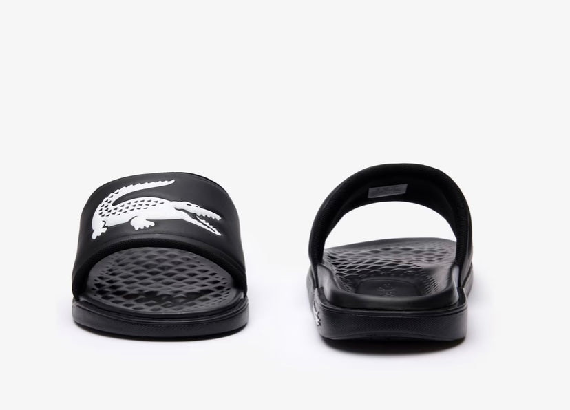 Lacoste Women's Croco Dualiste Synthetic Logo Strap Slided