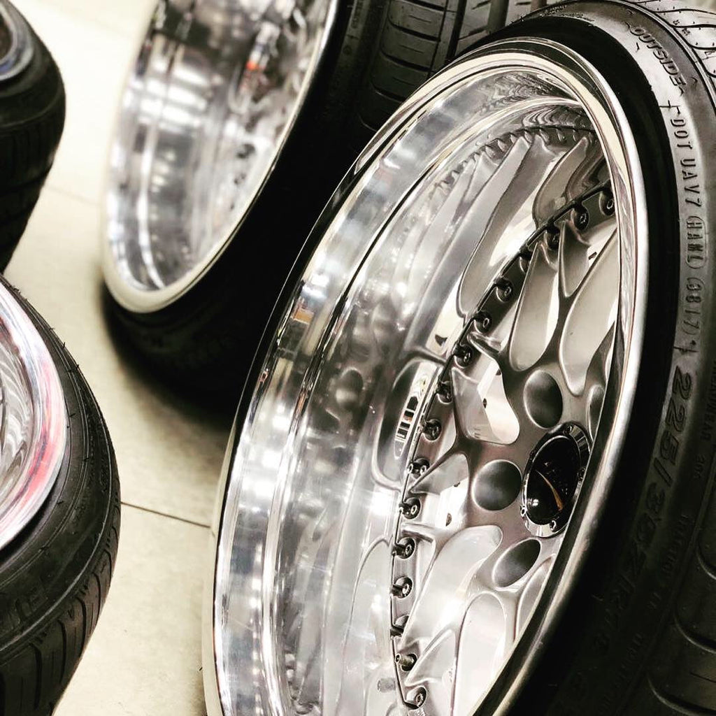 18” 3pce ENKEI AEGIS SPLIT JDM WHEELS 5/114