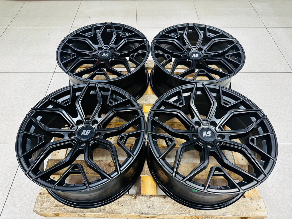 19” AS-KKR  5X112 & 5x120 SATIN  BLACK