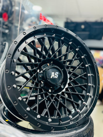 17” AS- X085 4x4 rims  6/139 9J  et0