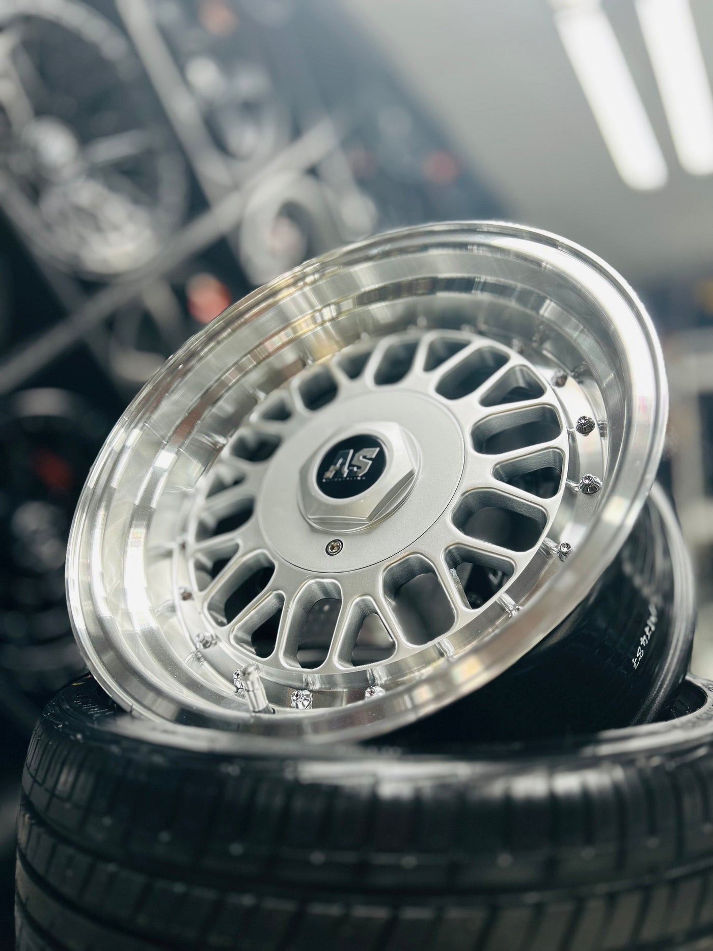 15” AS- 7487 BLAZE 4/100 4/108  SILVER