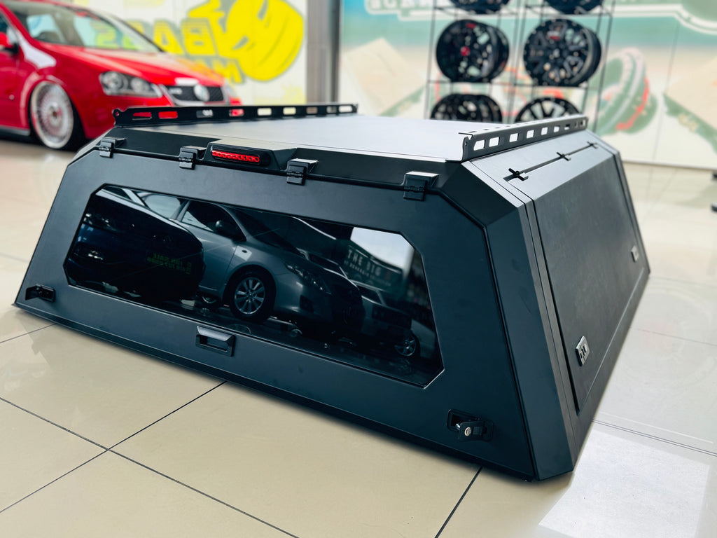 FORD RANGER T7 BLACK STEEL CANOPY