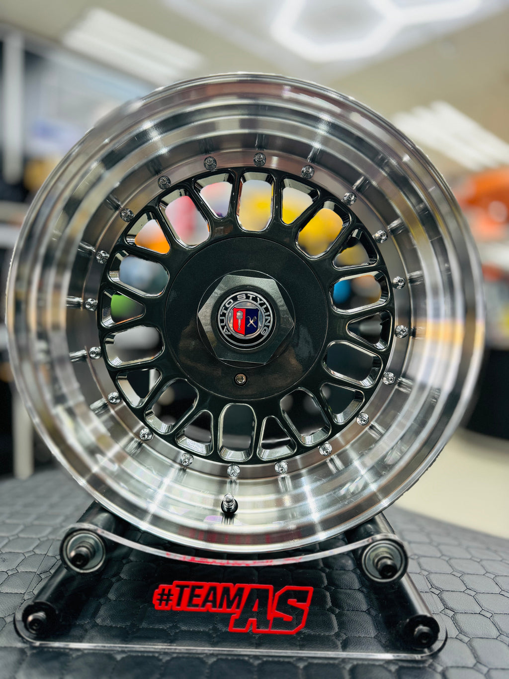 15” AS- 7492 5/100 5/114 grey gunmetal wheels