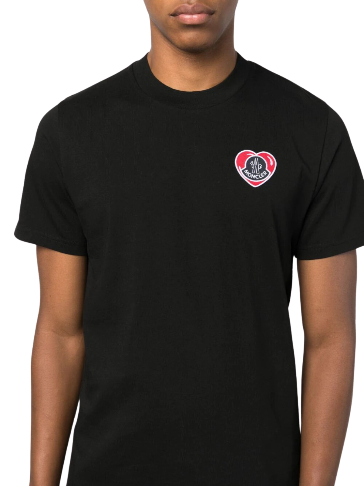 Moncler T-Shirt Logo Black