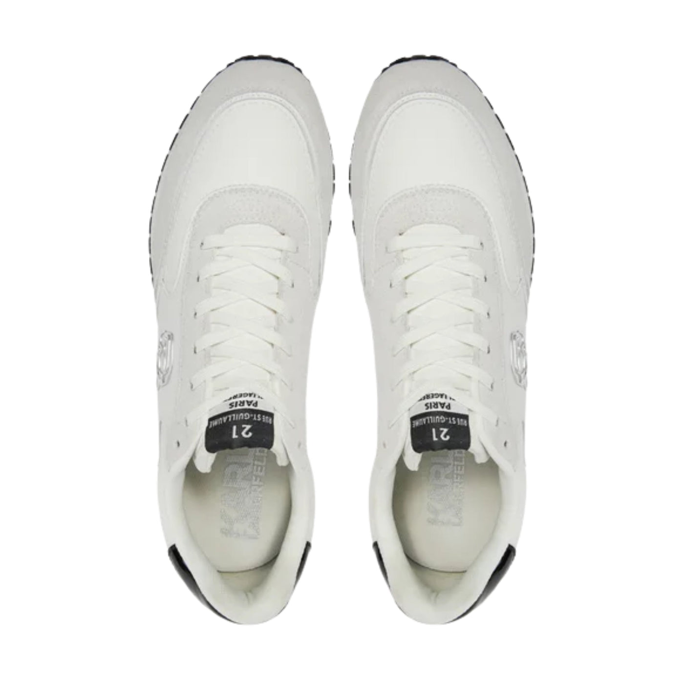 Karl Lagerfeld Sneaker Velocitor Ii Karl Lo White