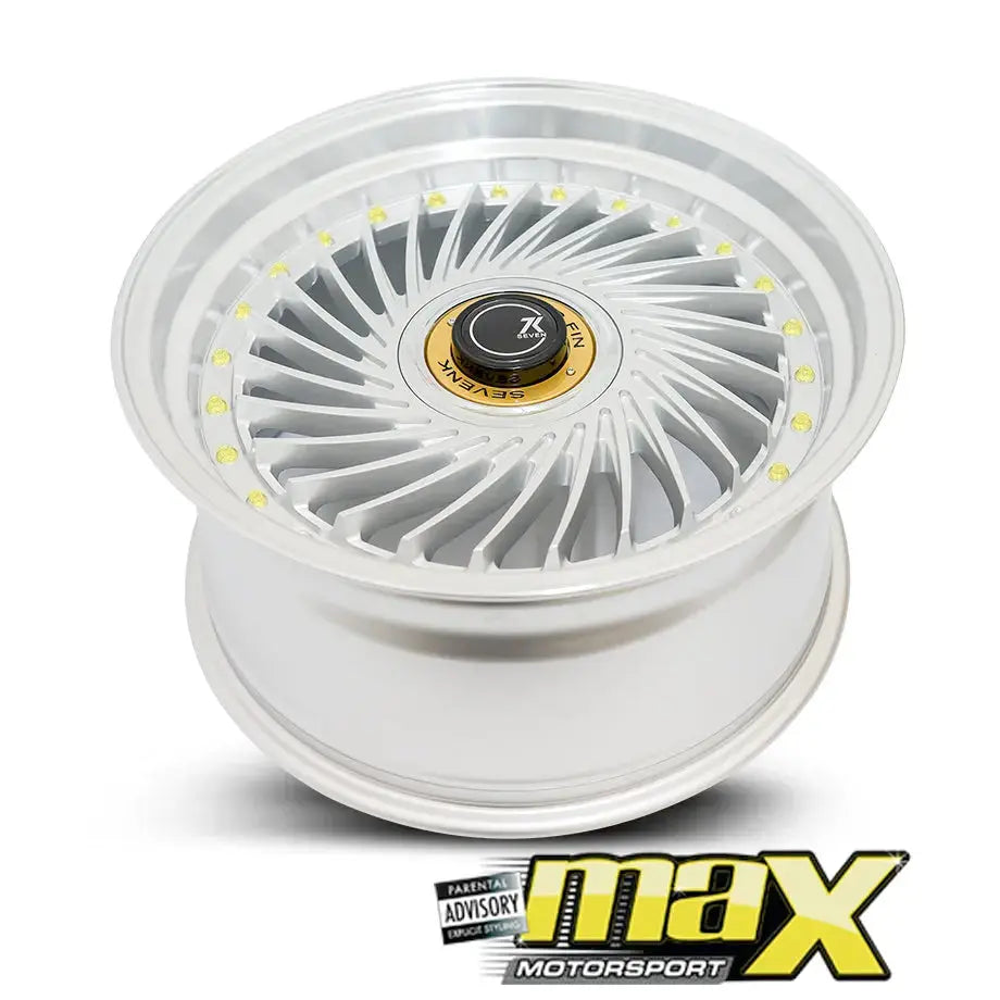 17 Inch Mag Wheel - MX1213-Q SevenK Twist Wheel (4x100 / 4x108 PCD)