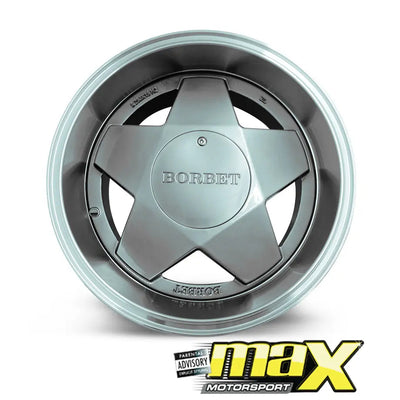 15 Inch Mag Wheel - MX1216-F Bobet Style Wheel (4x100/4x108 PCD)