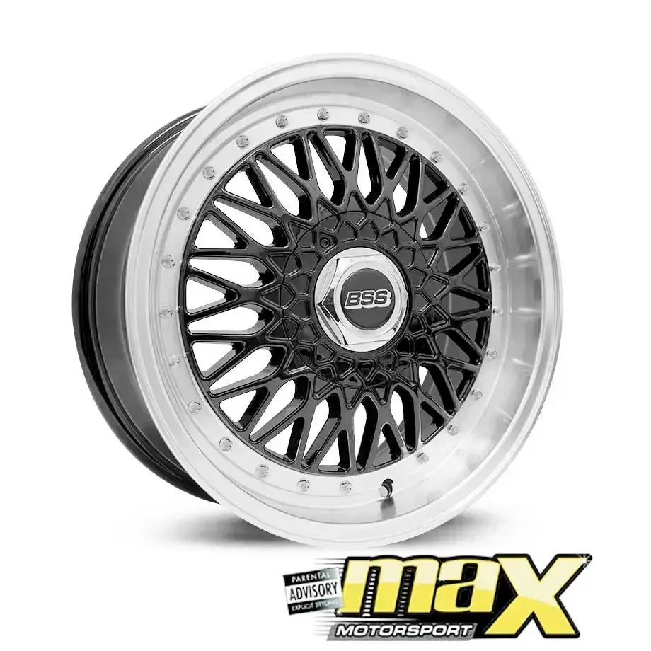 15 Inch Mag Wheel - MX734-15 BSS Style Wheels (4x100/ 4x114.3 PCD)