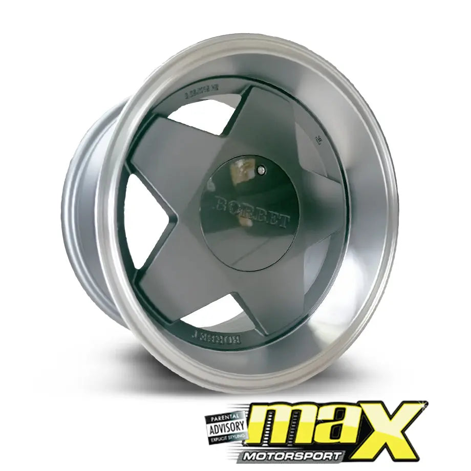 15 Inch Mag Wheel - MX1216-E Bobet Style Wheel (4x100/4x114.3 PCD)