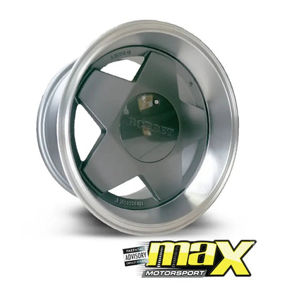 15 Inch Mag Wheel - MX1216-E Bobet Style Wheel (4x100/4x114.3 PCD)