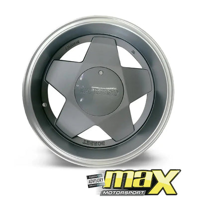 15 Inch Mag Wheel - MX1216-E Bobet Style Wheel (4x100/4x114.3 PCD)