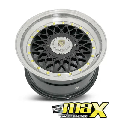 15 Inch Mag Wheel - MX666 Posch Mesh Style Wheel (4x100 / 4x114.3 PCD)