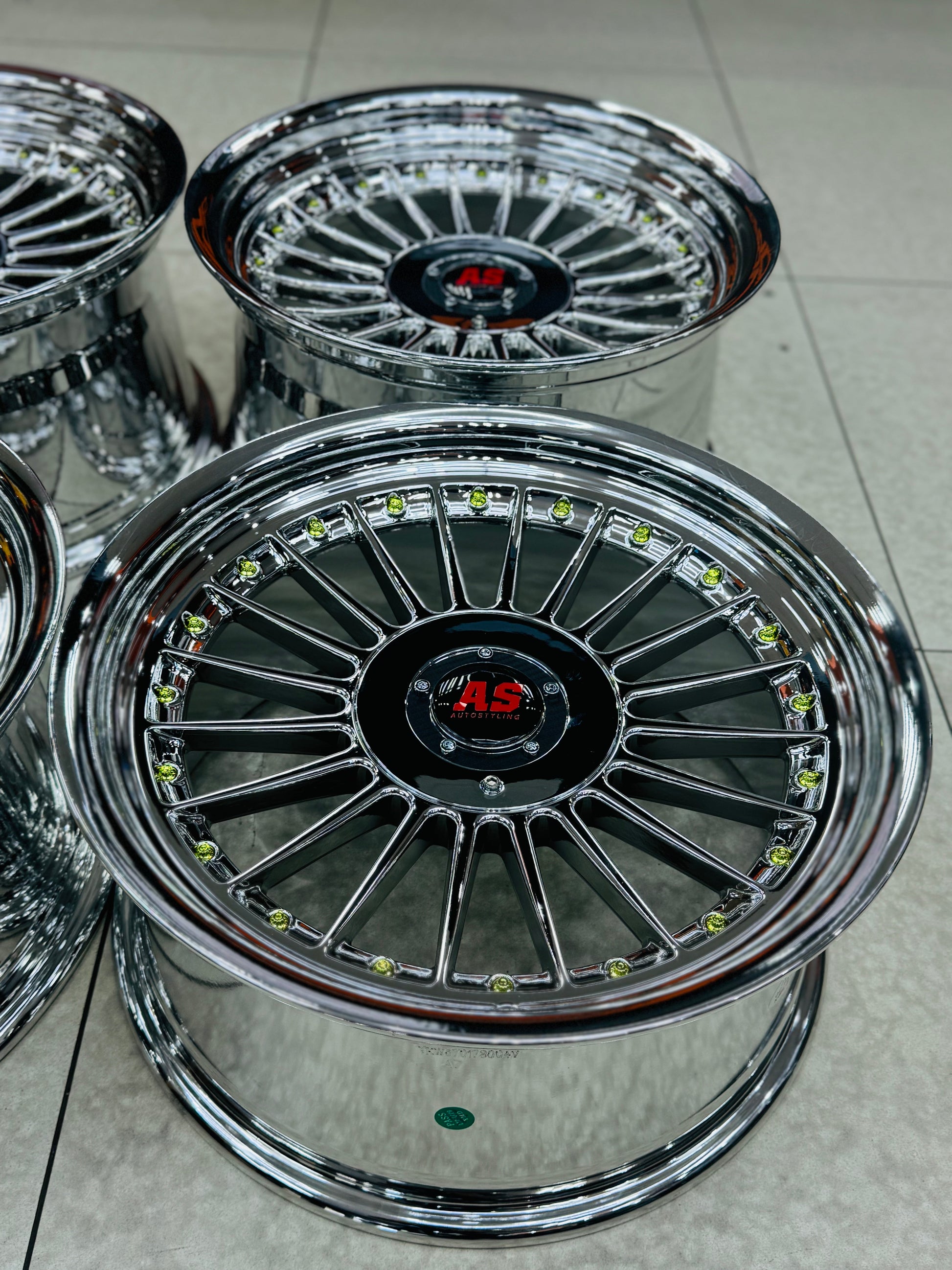 17'' AS-PINA CHROME  4/100 &  5/100