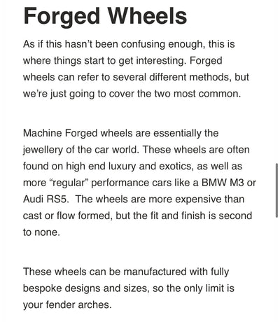 19 ” AS-FORGED PL001 5/112 WHEELS