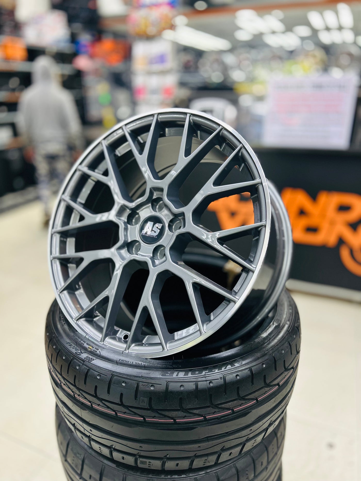 19” AS-PORSH  5x112 MATT GUNMETAL wheels