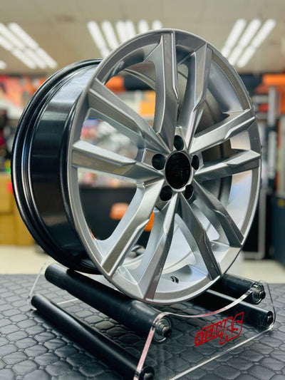 17" AS- TSI HIGHLINE  REPS 5/100 SILVER WHEELS