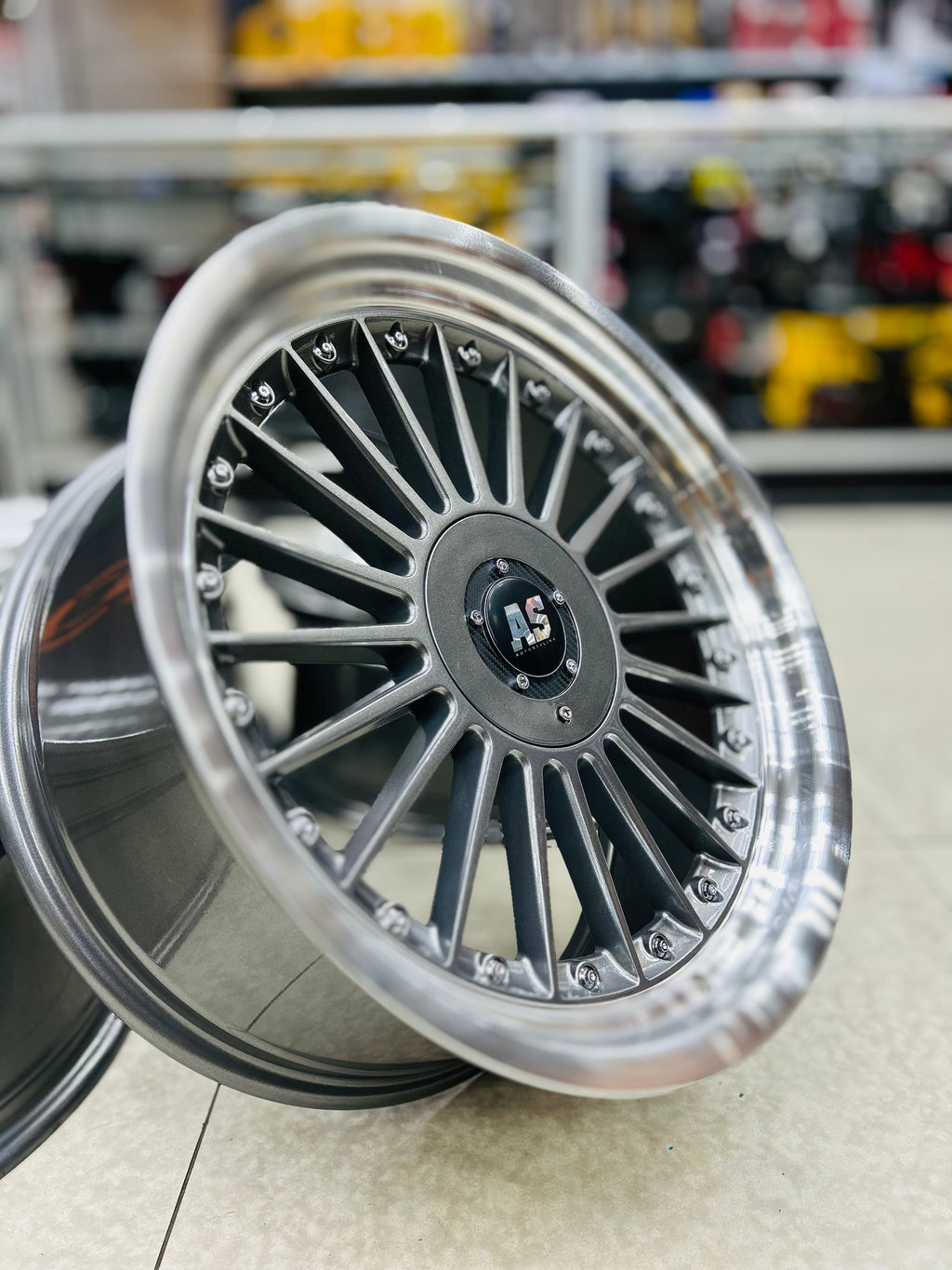 19”AS  ALPINA 5/112 & 5/120 multi pcd gunmetal