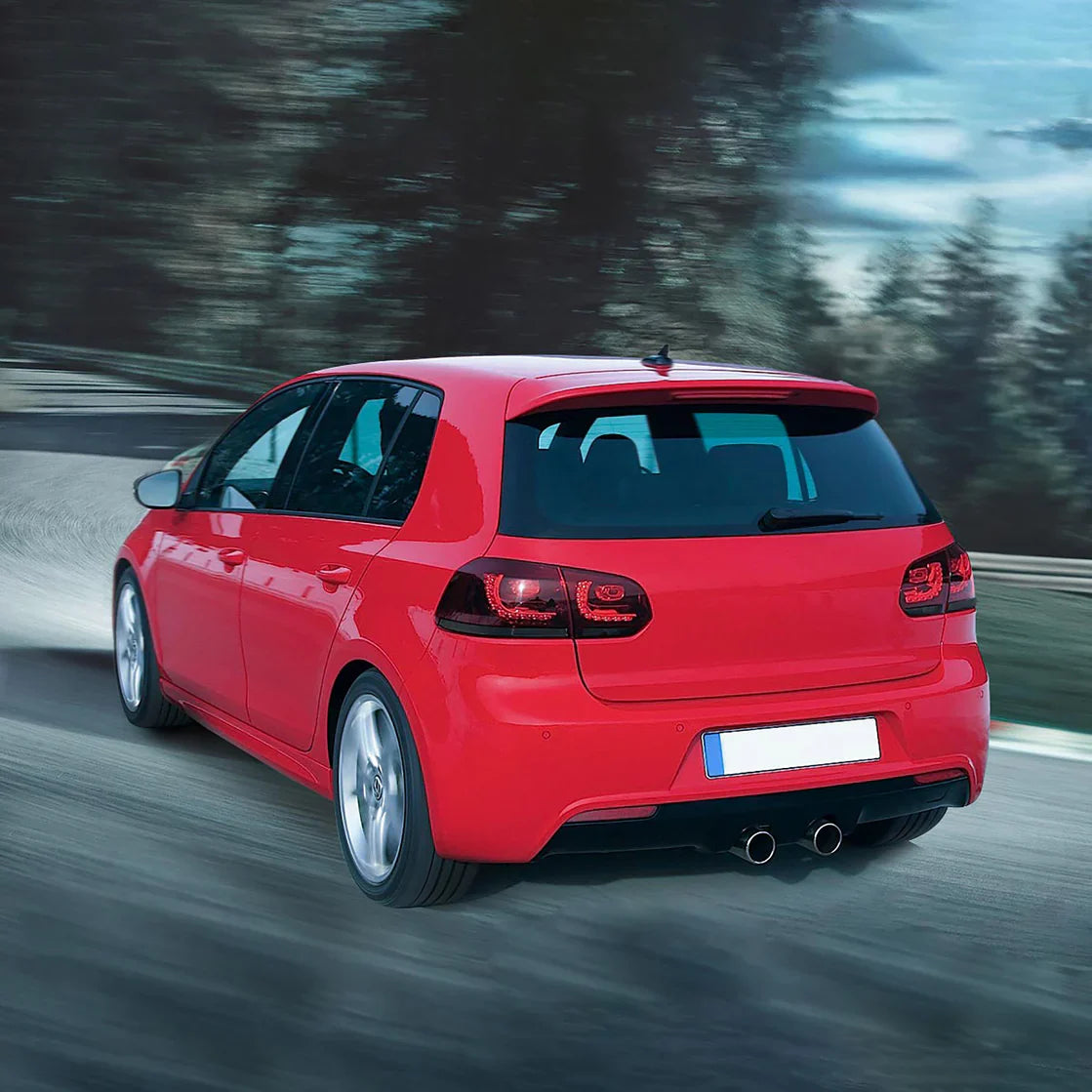 VW Golf 6 MK6 2008-2013 VLAND TAIL-LIGHTS With Sequential indicators