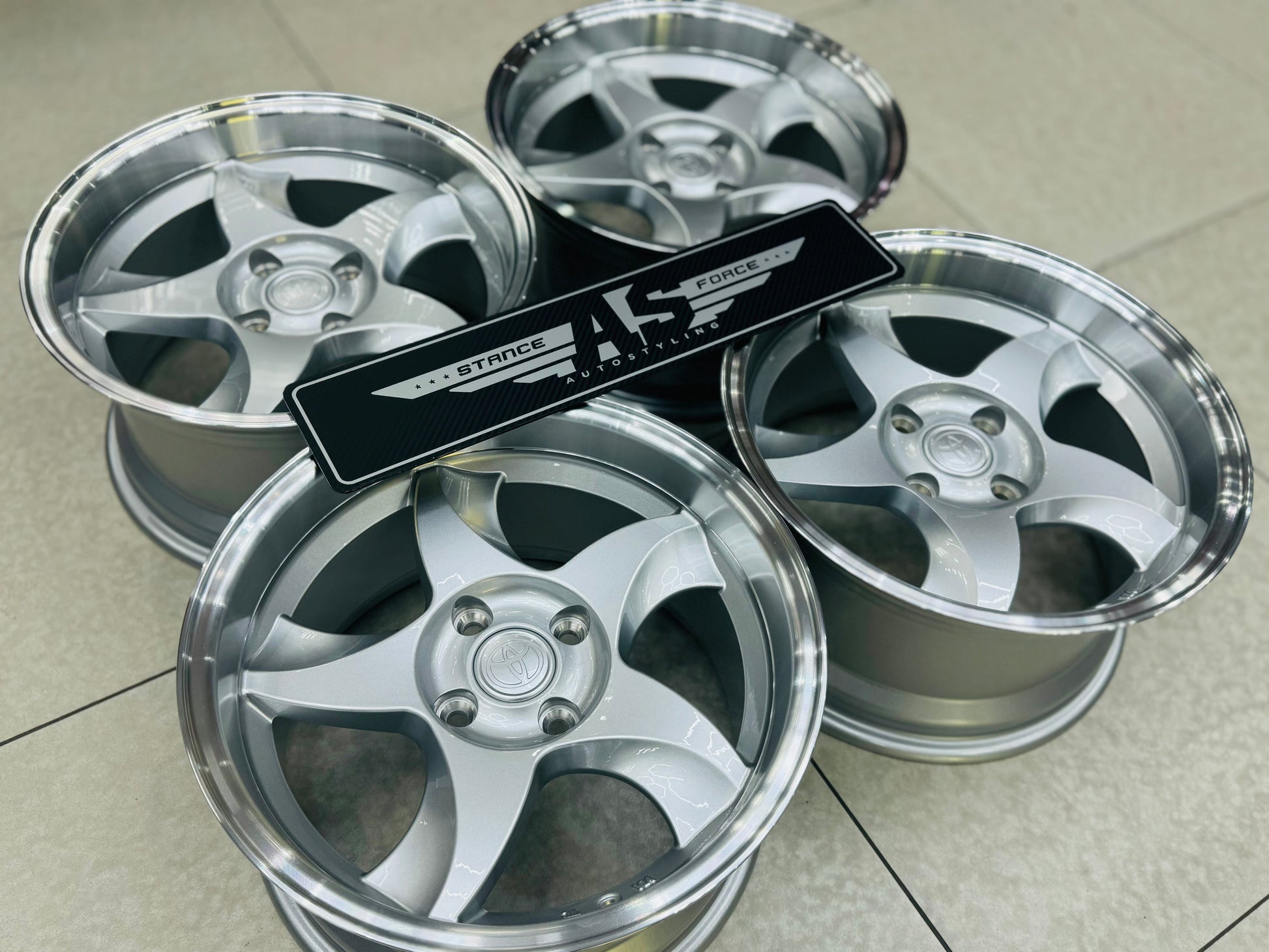 15” AS-RXI BLADES DISHED SILVER