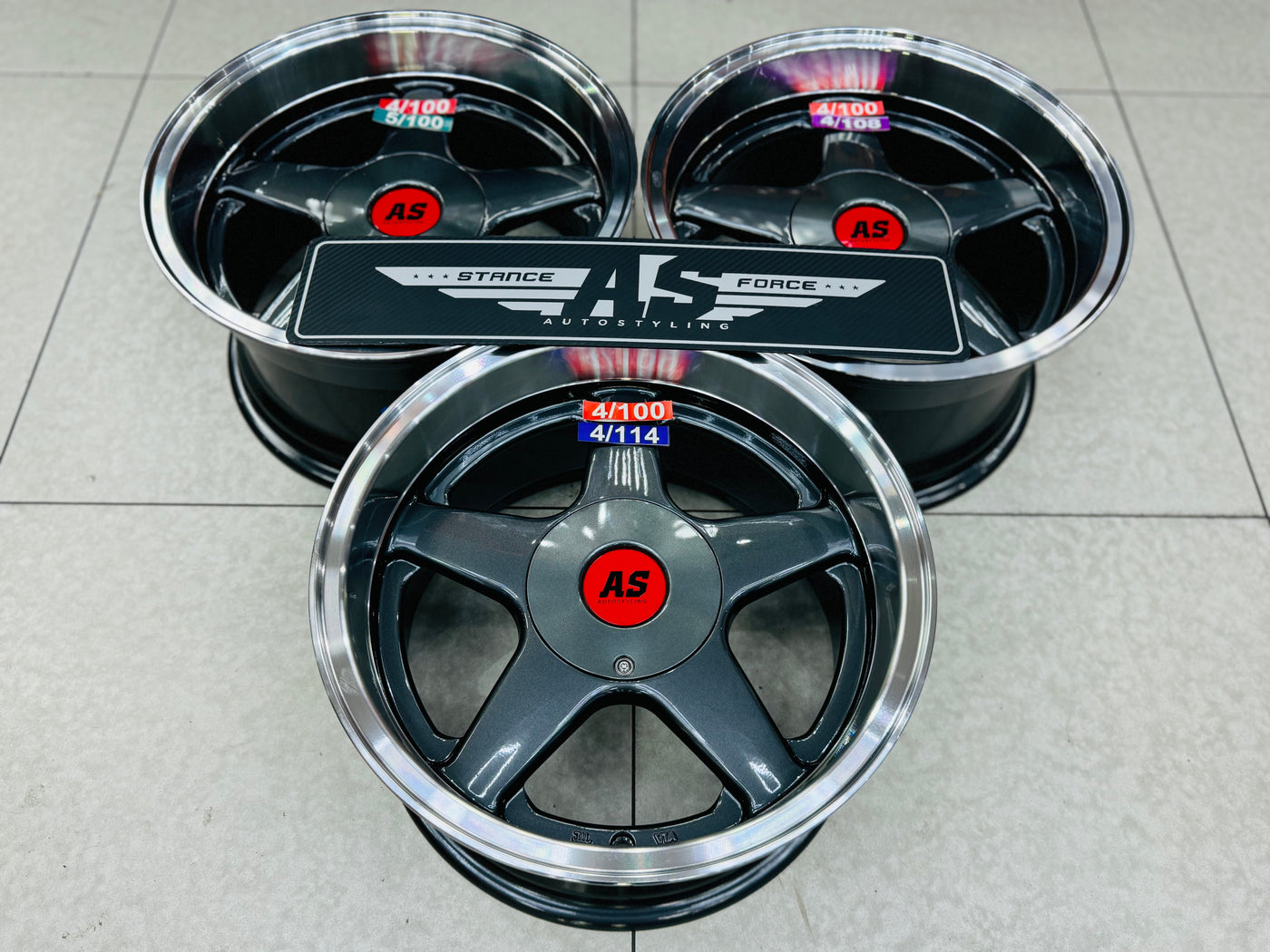 15” AS-EV  5665 wheels