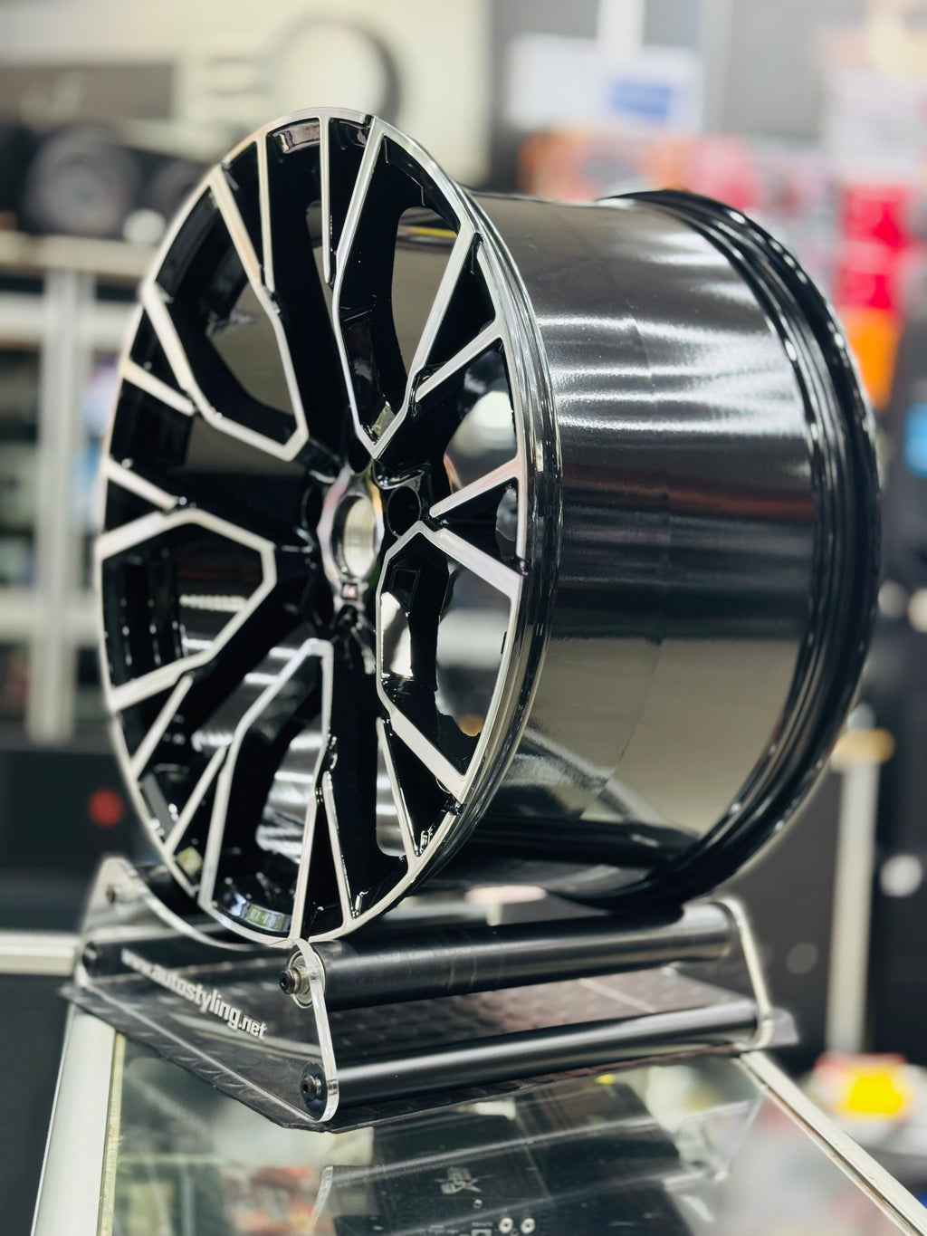 20” AS- BM 2025 X5 5/120 BLACK MACHINE FACE